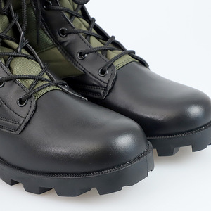 Giày Đi Tuyết BỐT CHIẾN THUẬT Bằng Da Bốt Chiến Thuật Chất Lượng Cao Áo Đấu Một Lớp EVA Chống Thấm Nước Cao Su Chất Lượng Cao Bán Buôn Màu Đen - Product Image 4