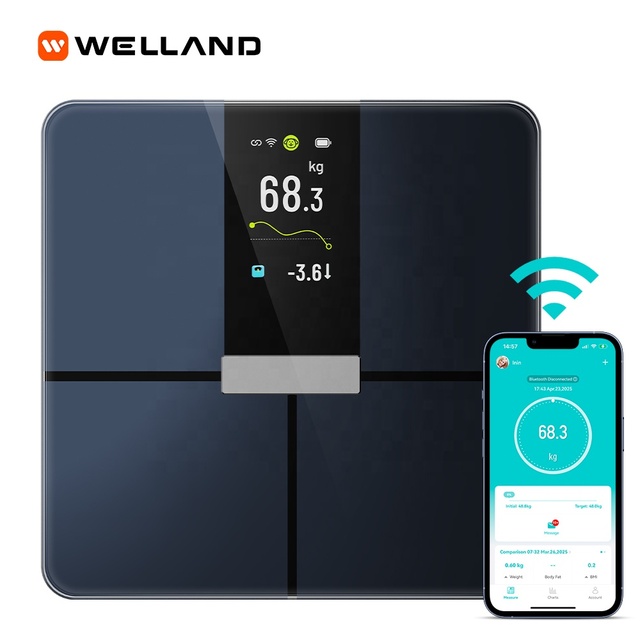 Oem Odm Blue Tooth Wifi Weight Measuring Instrument Digital Bathroom Smart Body Fat Weighing Scale