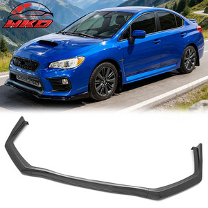 Compatible con Subaru WRX 2015-2021, Labio de Parachoques Delantero en Negro Brillante - Product Image 1