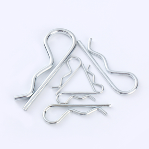 Pasador de chaveta de acero inoxidable personalizado o pasador de resorte <span class=keywords><strong>R</strong></span> Pasadores de chaveta divididos plateados - Product Image 4