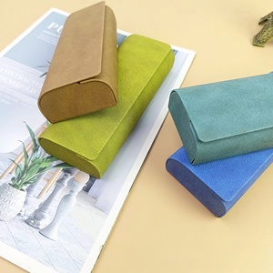 נרתיק משקפי קריאה ומשקפי שמש מלבני, בעבודת יד, בעל מרקם וינטג', - פשוט ונייד, בהתאמה אישית, זמין בסיטונאות. - Product Image 2