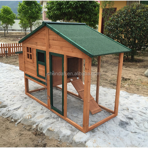 โรงเรือนเลี้ยงไก่กลางแจ้ง SDC014 SHUNDA ทำจากไม้ สำหรับทุกฤดู เหมาะสำหรับไก่พันธุ์กลาง/ใหญ่ - Product Image 6