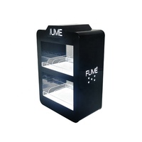 Logo personnalisé avec lumières LED présentoir de tabac présentoir en acrylique vitrine à cigares