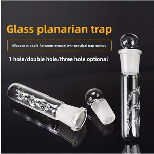 Piège à planaires pour aquarium, attrape-vers en verre pour aquarium, contrôle des parasites sans produits chimiques pour crevettes et poissons - Product Image 4