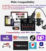 Kit de Micro Studio Condensateur Plastique BM 800 avec V8, Fabriqué en Chine