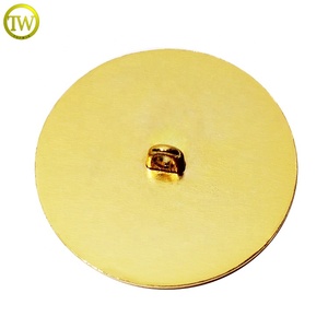 Good Quality <strong>Gold</strong> logo Garment Metal Shank <strong>Button</strong> Customized Design Private Metal <strong>Buttons</strong> for Pants - Product Image 3