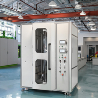 Machine de revêtement ultrasonique UMC3000 pour substrat en verre, revêtement PTFE des parois intérieures/extérieures, poudre 3000W, automatique/semi-automatique