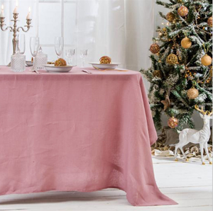 Khăn trải bàn bằng vải lanh rửa hình chữ nhật hiện đại đơn giản phong cách đồng quê Mỹ Khăn trải bàn - Product Image 3