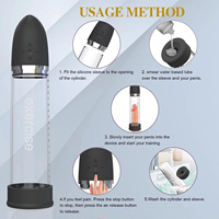 LetRock Bestseller USB-Aufladbare Wasserdichte Elektrische Penisvergrößerungspumpe Automatische Luftvakuum-Penispumpe Erwachsenen-Sexspielzeug für Männer