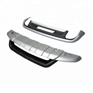 Kit Carrozzeria all'Ingrosso, Protezioni Paraurti per <span class=keywords><strong>Volkswagen</strong></span> <span class=keywords><strong>Touareg</strong></span> 2011-2015 2016-2019, Protezione Paraurti Anteriore e Posteriore - Product Image 1