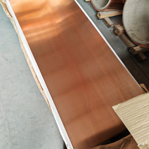 Ventas directas de fábrica Buena calidad 99.9% Cobre puro, Cobre rojo, Latón, Hoja de cobre, Bobina de cobre con cualquier tamaño de corte - Product Image 1