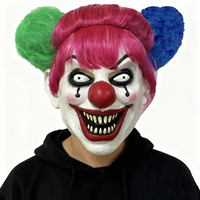 Personnalisable Full Half Face Drôle 3D Anime Caoutchouc Cosplay Masque Réaliste Matériel pour Halloween Party Couleurs Assorties Designs