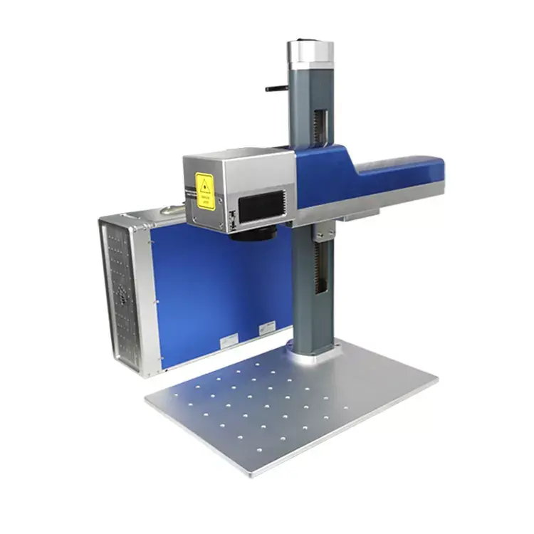 Harga Pabrik Mesin Penanda Laser Serat 3D 2.5D dengan Mesin Pemotong Laser RAYCUS JPT MOPA M7 100W 120W