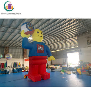 หุ่นเลโก้แมนเป่าลมขนาด6ม./20FT สำหรับตกแต่งโฆษณาเลโก้แมนออกแบบได้ตามต้องการ - Product Image 3