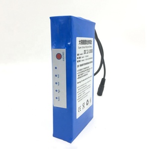 Baterai Lithium Polimer 12V, 10Ah 10.8Ah Pak Isi Ulang dengan Pengisi Daya untuk Monitor LED Lampu Jalan Tenaga Surya Kendaraan Listrik - Product Image 5