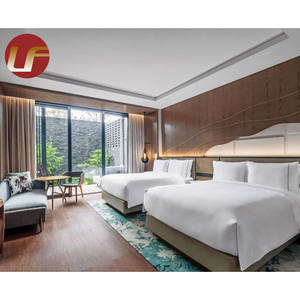 Juego de muebles de ratán para dormitorio, conjunto de muebles de madera de 5 estrellas para <span class=keywords><strong>Hotel</strong></span>, complejo turístico - Product Image 2