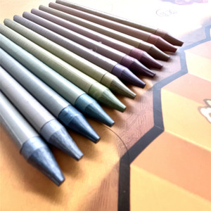 Juego de Lápices de Acuarela Multifuncionales sin Madera, 12/24 Colores, Preafilados, para Dibujo Artístico Creativo, Juego de Regalo para Artistas y Niños - Product Image 4