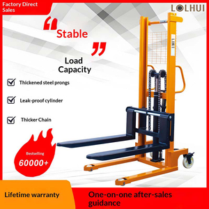 <span class=keywords><strong>Stacker</strong></span> di vendita calda idraulico durevole 1t 2t 3t su misura mano mobile semplice <span class=keywords><strong>Stacker</strong></span> manuale - Product Image 4