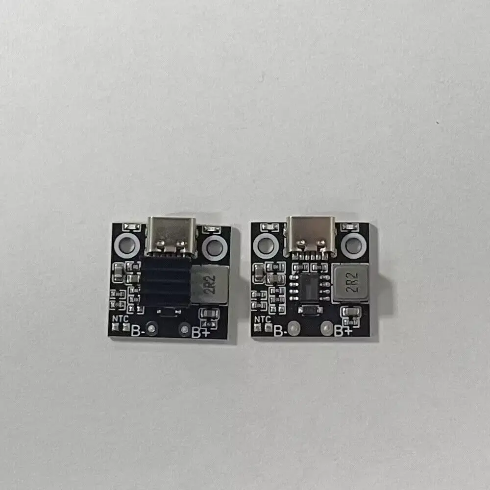 Modul pengisian baterai Li-Ion 1S, catu daya 5V dengan indikator pengisian daya USB Boost modul daya untuk pengisi daya DIY