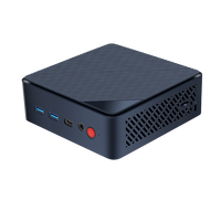 Nueva Oficina Hogar Mini PC Intel N100 Quad Core 2.5GbE Lan RJ45 HD DP Tipo-C USB3.0 Auricular WiFi6 PC de escritorio