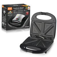 Petit-déjeuner Cuisine intérieure Plaques antiadhésives Panini Grill Gaufrier électrique Sandwich