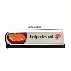 Caja cilíndrica de envío personalizada, resistente y reforzada, caja para catering de <span class=keywords><strong>sushi</strong></span>, tendencia en <span class=keywords><strong>sushi</strong></span> 2026, cilindro de papel biodegradable para - Product Image 4