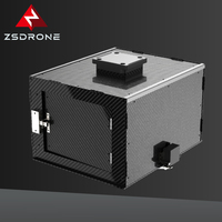 Sistema de Entrega Aérea para Drones UAV de Fibra de Carbono ZSDRONE con Liberación Rápida de Carga Útil, Capacidad de 30 kg, Control PWM