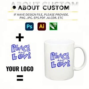 Taza de Cerámica Blanca para Sublimación, Venta al por Mayor de Fábrica, Taza de 11 oz, Taza de Sublimación Personalizada de Alta Calidad con Logotipo Personalizado - Product Image 2