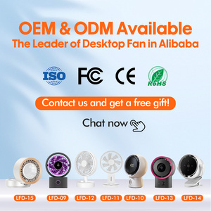 <strong>2026</strong> <strong>New</strong> Mini USB Desk <strong>Fan</strong> Quiet Rechargeable Cooling <strong>Fan</strong> with Digital Display for Office Home - Product Image 2