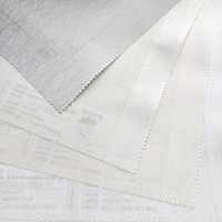 Tissu de rideau en organza jacquard transparent, vente en gros au mètre, pour la confection sur mesure de rideaux de fenêtre et la décoration d'hôtels