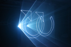 SITERUI DJ party use stage light 2W full-color cartoon laser light con telecomando - Product Image 4