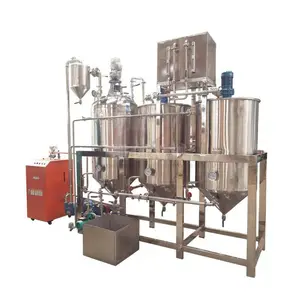 waste cooking small scale palm oil refining machinery peanut nut small scale palm oil refining machine