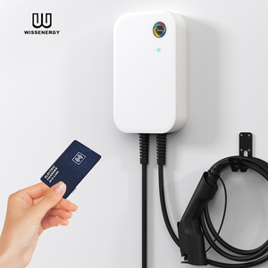 Station de recharge murale RFID pour véhicules 7kW 32A Neuve avec écran LCD - Product Image 4