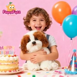 2025 vente chaude Design moderne différent mignon doux en peluche animaux jouets chiot jouets en peluche en peluche jouets usine personnalisé masse - Product Image 4