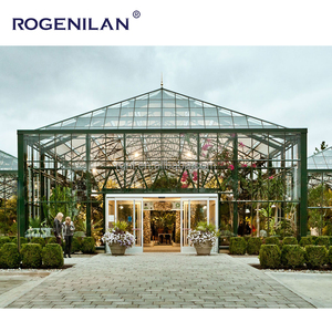 Villas Rogenilan, véranda <span class=keywords><strong>extérieure</strong></span>, serre, horticulture, maison en aluminium, <span class=keywords><strong>double</strong></span> <span class=keywords><strong>vitrage</strong></span>, véranda préfabriquée - Product Image 4