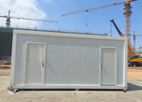 Rumah Kontainer Mini Modern Berkualitas Unggul, Dapat Diperluas, Paket Lengkap, Rumah Kantor Modular Mewah dengan Garansi