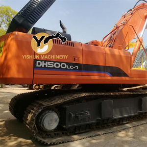 Fácil mantenimiento Excavadora <span class=keywords><strong>Doosan</strong></span> DH500 Excavadora Precio <span class=keywords><strong>Doosan</strong></span>-Excavadoras-Corea para la Agricultura - Product Image 1