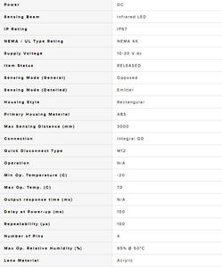 CAPTEUR 	 QS186EBQ8 	 B <span class=keywords><strong>ANNER</strong></span> Neuf et authentique - Product Image 3