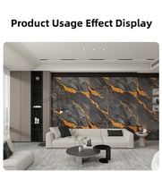 Papel Tapiz Autoadhesivo de PVC Impermeable con Efecto 3D de Mármol para Renovación de Sala de Estar, Cocina y Baño