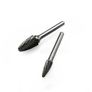 Jeekvisen F1225-MX-6-45R <b>Tungsten</b> Carbide Burrs with 6 Shank for Cutting & Forming Tools - Product Image 3