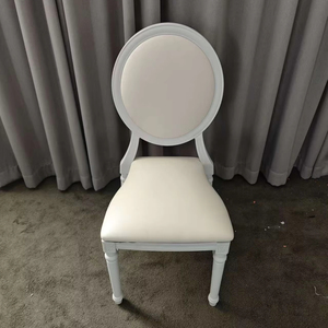 Venta al por mayor Evento francés Banquete Comedor Alquiler Boda Rey blanco 14 Xvi Resina <span class=keywords><strong>Louis</strong></span> Xv Silla - Product Image 1
