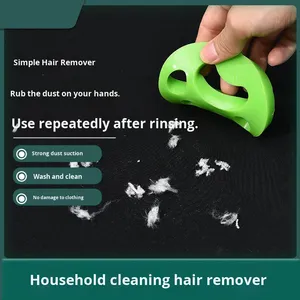 Rouleau anti-peluche pour machine à laver, en silicone durable, patte de chat, pour enlever les poils d'animaux et la poussière sur les vêtements - Product Image 2