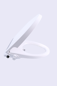 Siège de toilette bidet blanc haut de gamme avec pression d'eau réglable et couvercle à fermeture douce pour une mise à niveau quotidienne de la salle de bain moderne - Product Image 2