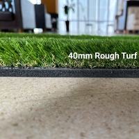 Tapis d'entraînement de golf portable grand format pour extérieur et intérieur avec drapeau – Offre spéciale