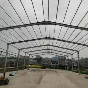 Thiết kế hiện đại chất lượng cao prefab thép xe nhà để xe ngoài trời & trong nhà kho kim loại - Product Image 6