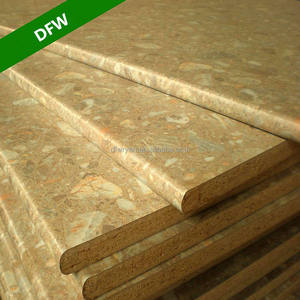 <strong>Cheap</strong> Price Post-Forming HPL Laminated <strong>Wood</strong> Particle Board Table Top Kitchen Countertop <strong>Worktops</strong> - Product Image 6