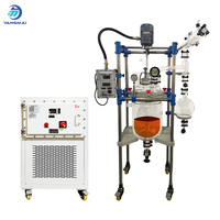 Evaporador Rotatorio Industrial de 20L, 50L, 100L con Condensador para Recuperación de Etanol en Grandes Volúmenes
