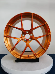 Nuevas llantas de aleación forjadas ligeras de 3 piezas con radios múltiples, color naranja, 5x112/<span class=keywords><strong>114</strong></span>/120, de 17-22 pulgadas y 25 mm para <span class=keywords><strong>BMW</strong></span> - Product Image 4