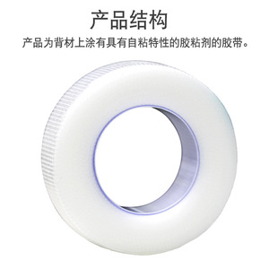 Medical adhesive <b>tape</b>, PE <b>tape</b>, eyelash extension <b>tape</b>, small transparent and breathable tearable pressure-sensitive <b>tape</b>, TN. - Product Image 3