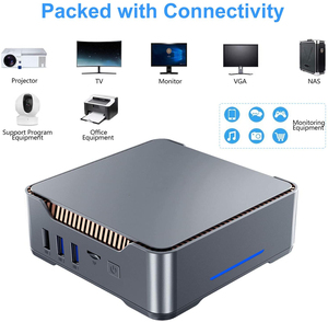 Soyeer <span class=keywords><strong>GK3</strong></span> <span class=keywords><strong>Pro</strong></span> <span class=keywords><strong>Mini</strong></span> <span class=keywords><strong>PC</strong></span> Intel Celeron N5105 Win11 <span class=keywords><strong>Pro</strong></span> Support HDD 4K EMMC BT4.2 WIFI5 ordinateur de bureau de jeu - Product Image 2